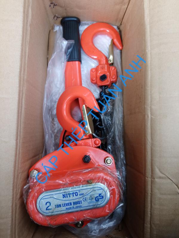 Pa lăng xích lắc tay 1 tấn Nitto Pa lăng xích lắc tay 1 tấn nitto