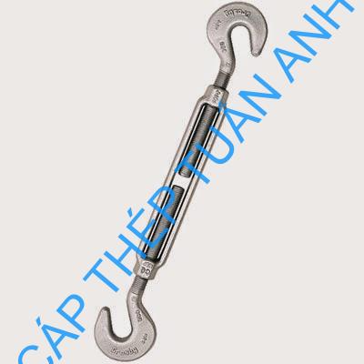Tăng đơ cáp 2 đầu móc Tang do inox 2 dau