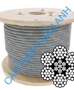 Cáp thép mạ kẽm cáp thép mạ kẽm