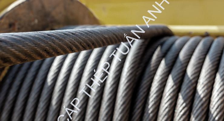 Cáp thép chống xoắn cáp thép chống xoắn phi 32