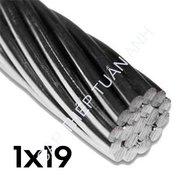 Cáp cứng viễn thông 1x19 cáp cứng viễn thông