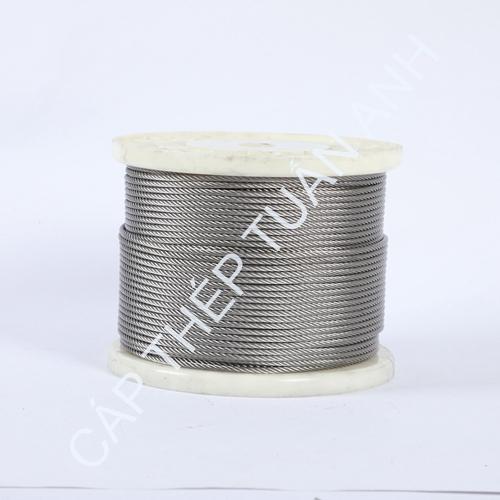 Dây cáp inox 304 dây cáp inox 304 phi 6mm