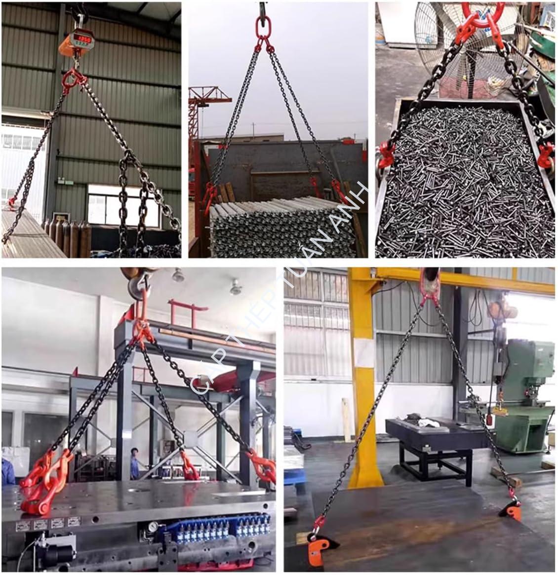 Xích chịu lực dây xích cẩu hàng xích chịu lực cẩu hàng