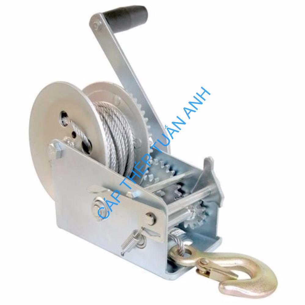 Tời quay tay 1 tấn 1.Tời quay tay mini