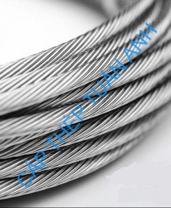 Cáp dây co viễn thông 2mm Diameter 304 1X19 Stainless Steel Cable Manufacturer China