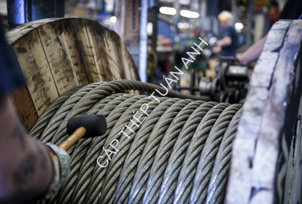 Cáp thép phi 32 hàn quốc cáp thép phi 32mm