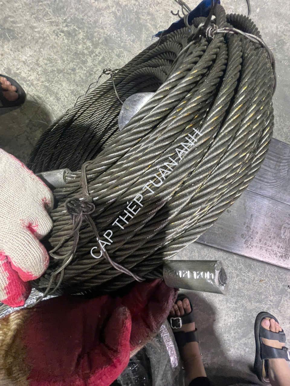 Dây cáp thép cẩu trục cáp thép cẩu trục