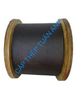 Cáp thép tải thang máy phi 12 cáp thép tại gia lâm
