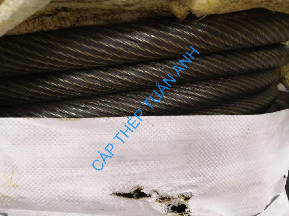 Cáp thép chống xoắn phi 18 cáp thép chống xoắn phi 18