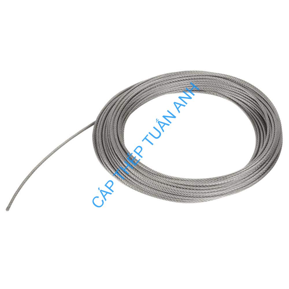 Dây cáp thép lụa 1mm dây cáp thép lụa 1mm
