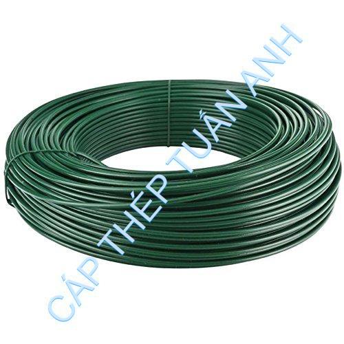 Dây thép bọc nhựa 1mm dây thép bọc nhựa pvc 1mm