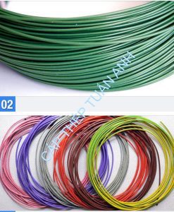 dây thép bọc nhựa 2mm