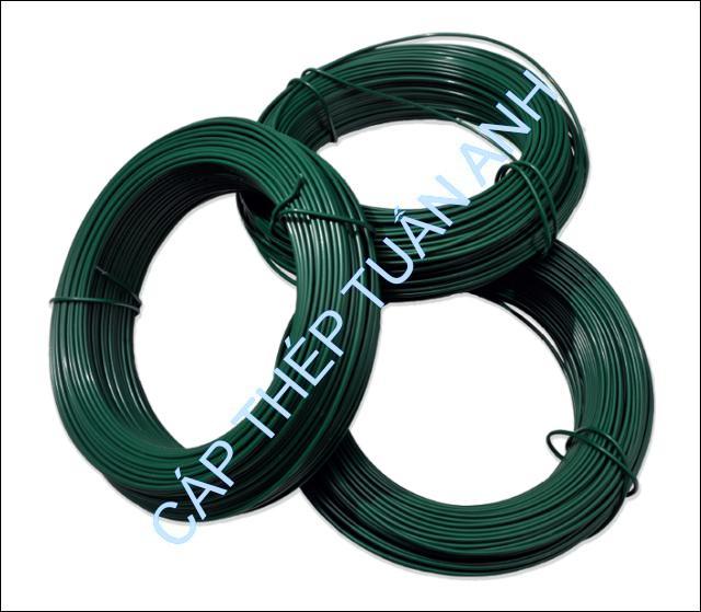 dây thép bọc nhựa 2mm dây thép bọc nhựa 2mm