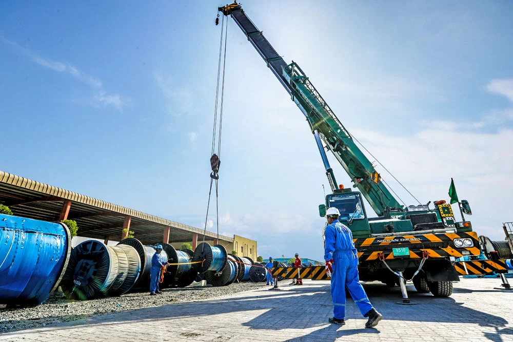 cáp thép dùng trong khai thác mỏ