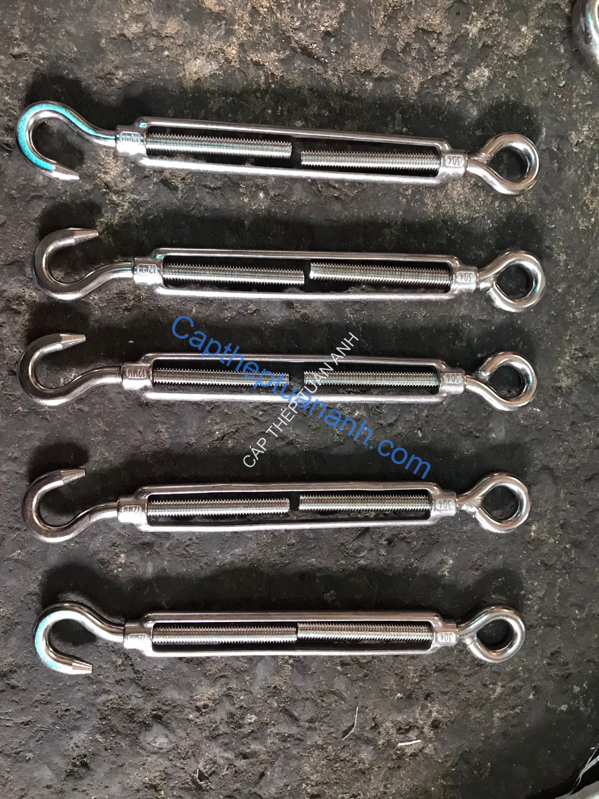 Tăng đơ phi 12 inox Tăng đơ phi 12