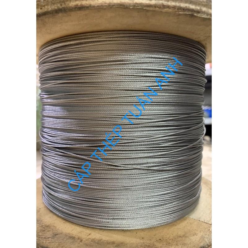 Cáp inox 1mm (1x7 FC) Cáp inox 1