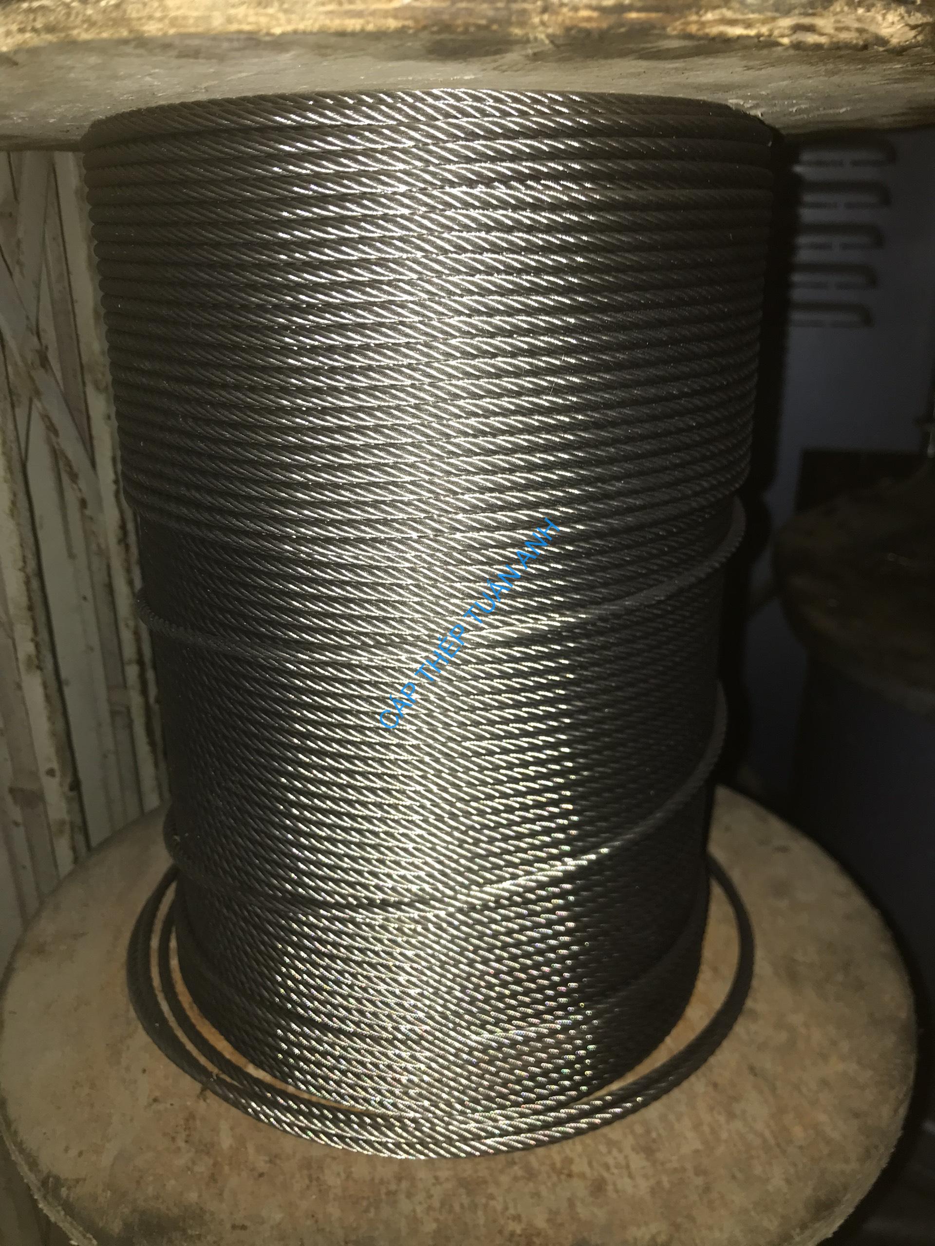 Cáp inox 3mm (6x19 FC) Cáp inox 3