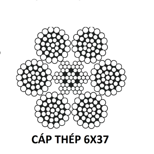 cáp thép 6x37