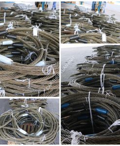 Cáp thép bấm chì phi 20 (20mm) cáp thép bấm chì phi 20mm