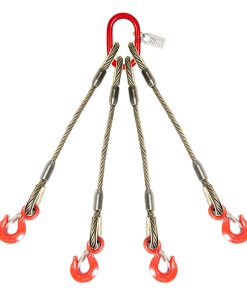 Dây cáp thép cẩu hàng Sling dây cáp thép cẩu hàng 4 chân