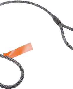 cáp thép bấn chì 2 đầu mắt mềm