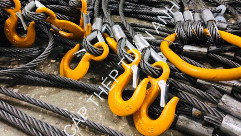 Dây cáp thép cẩu hàng Sling cáp thép cẩu hàng