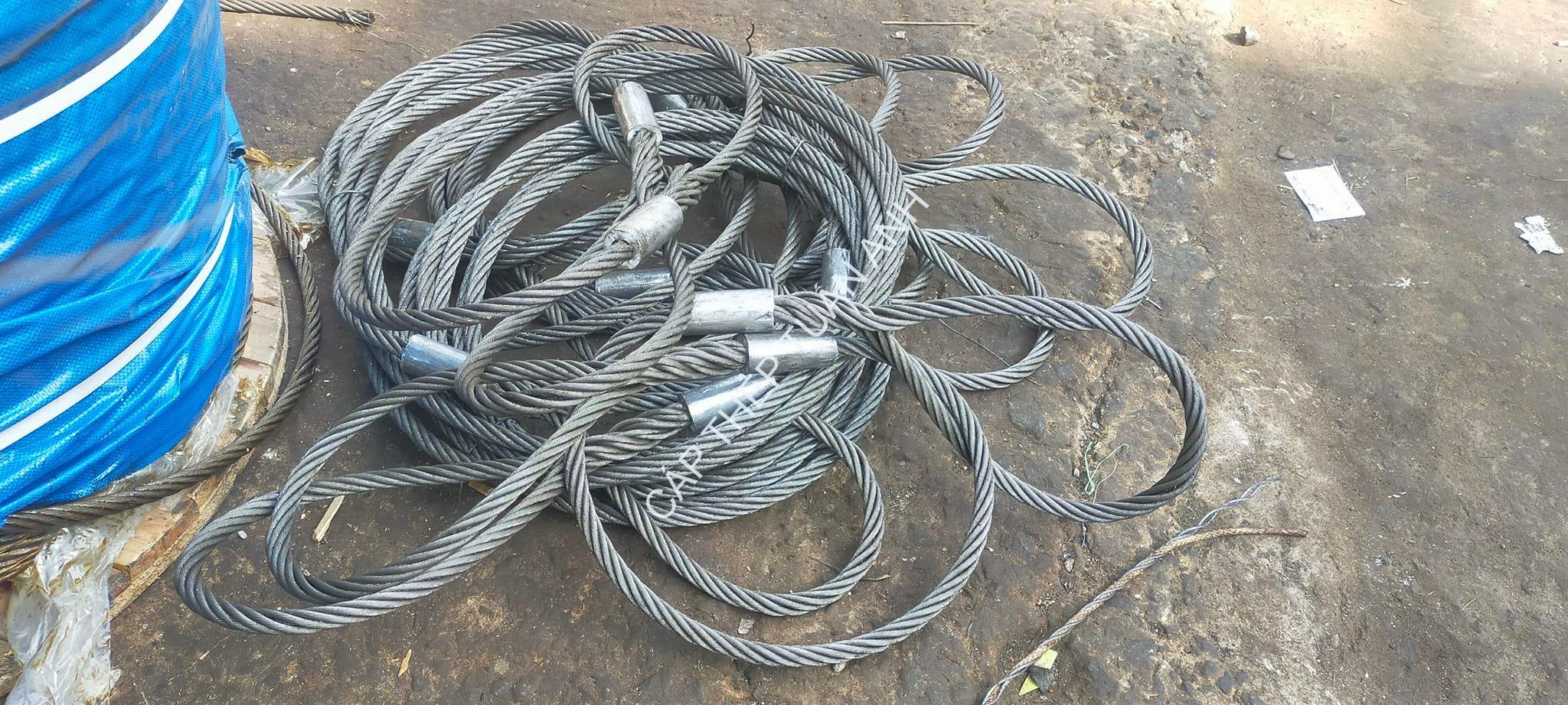 Cáp cẩu D16 bấm chì 2 đầu cáp cẩu D16 bấm chì 2 đầu