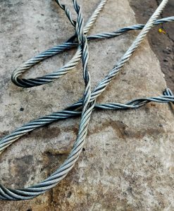 Cáp cẩu D16 bấm chì 2 đầu cáp cẩu D16 tết 2 đầu mắt mềm