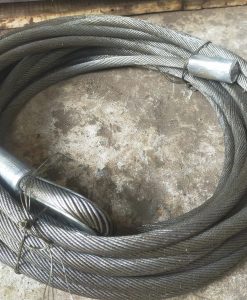 cáp thép chống xoắn phi 20 bấm chì