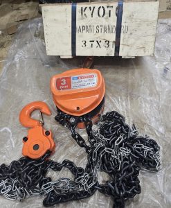 pa lăng xích kéo tay kyoto 3 tấn 3M