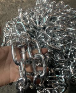 Dây xích sắt mạ kẽm phi 14mm dây xích sắt mạ kẽm phi 14