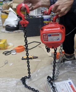 pa lăng xích kéo tay 500kg