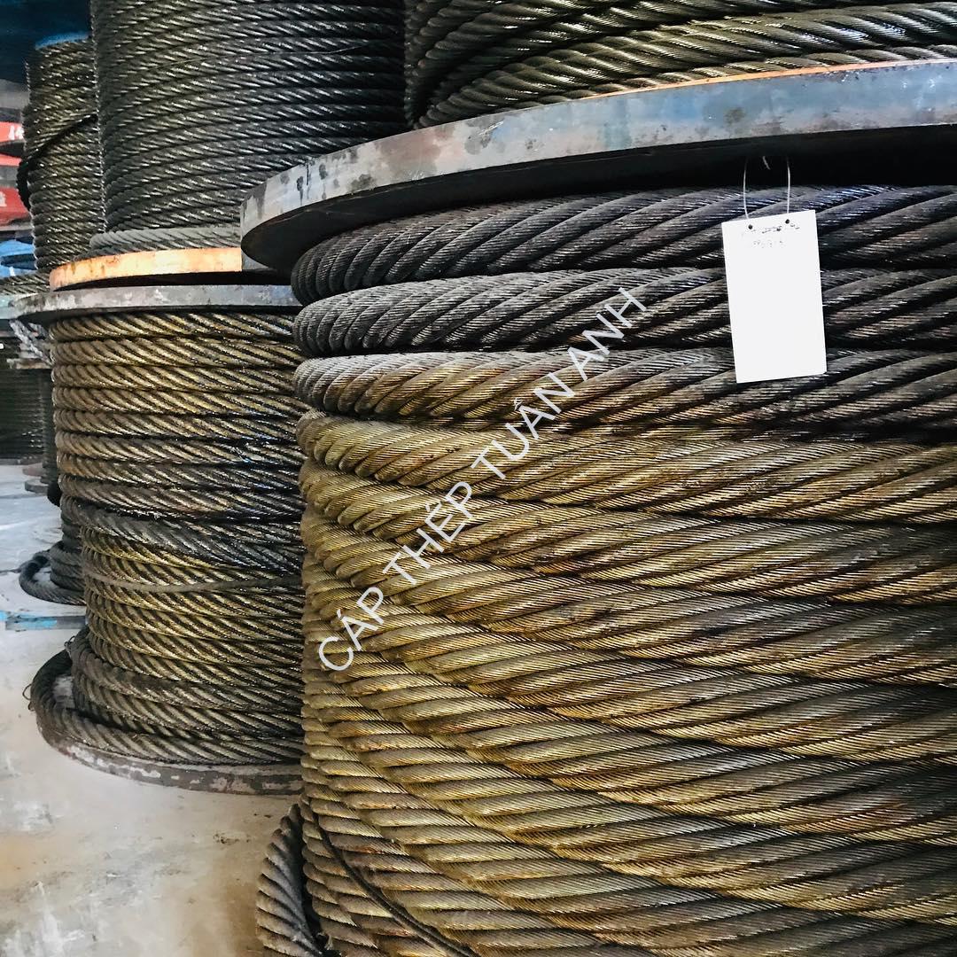 Cáp thép D60 Hàn Quốc Cáp thép D60 hàn quốc