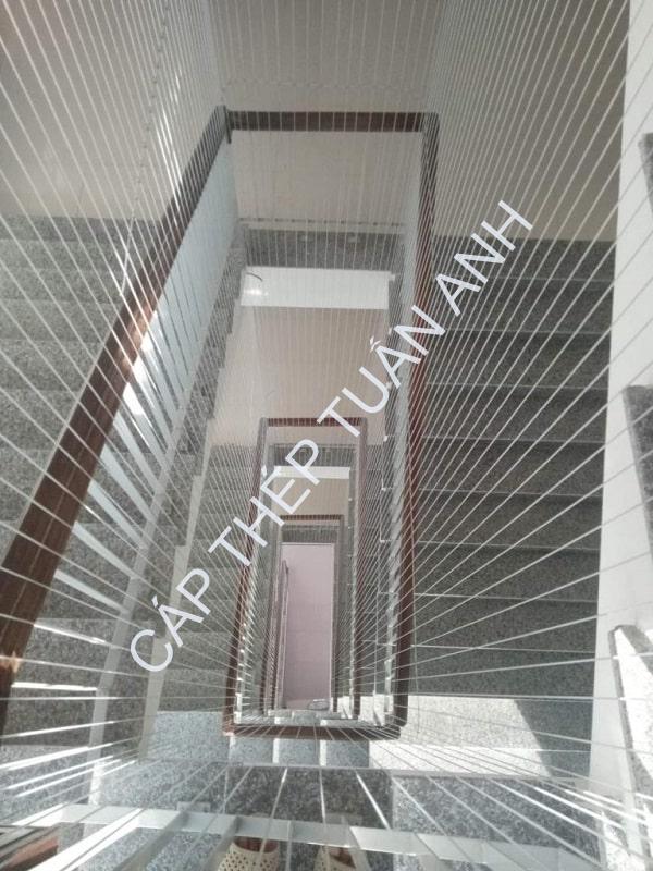 Dây cáp lụa 6mm cáp lụa phi 6mm làm cầu thang