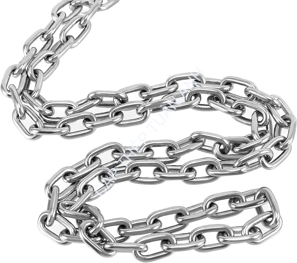 Dây xích inox 304 phi 6 dây xích inox 304 6mm