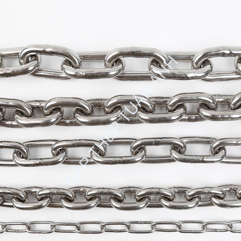 Dây xích inox 304 phi 10 dây xích inox 304 phi 10