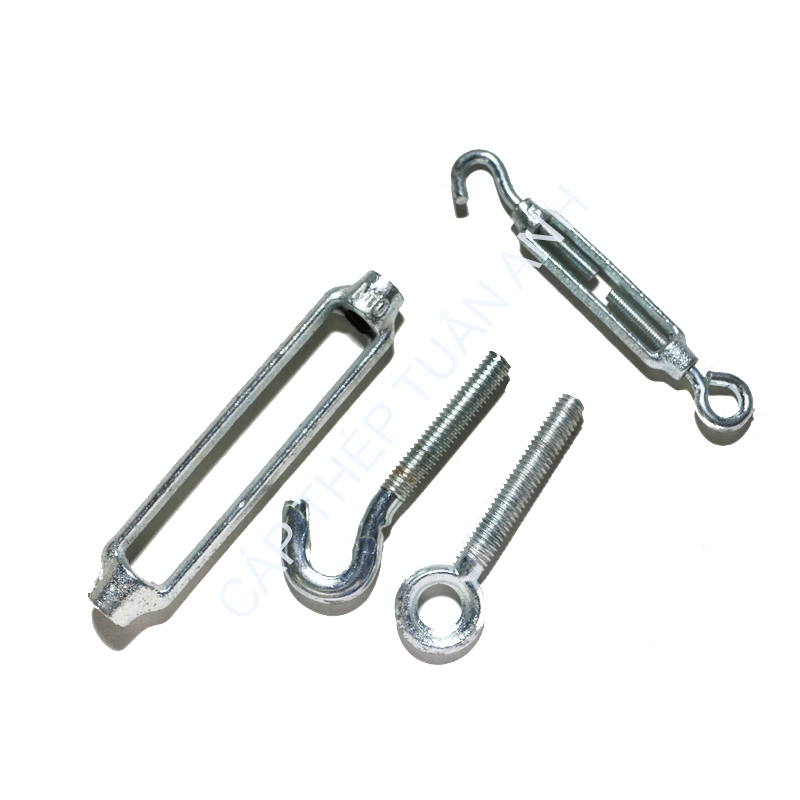 Tăng đơ cáp M20 mạ kẽm tăng đơ cáp thép M20