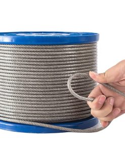 Cáp inox bọc nhựa 6mm Dây cáp inox 304 bọc nhựa 6mm