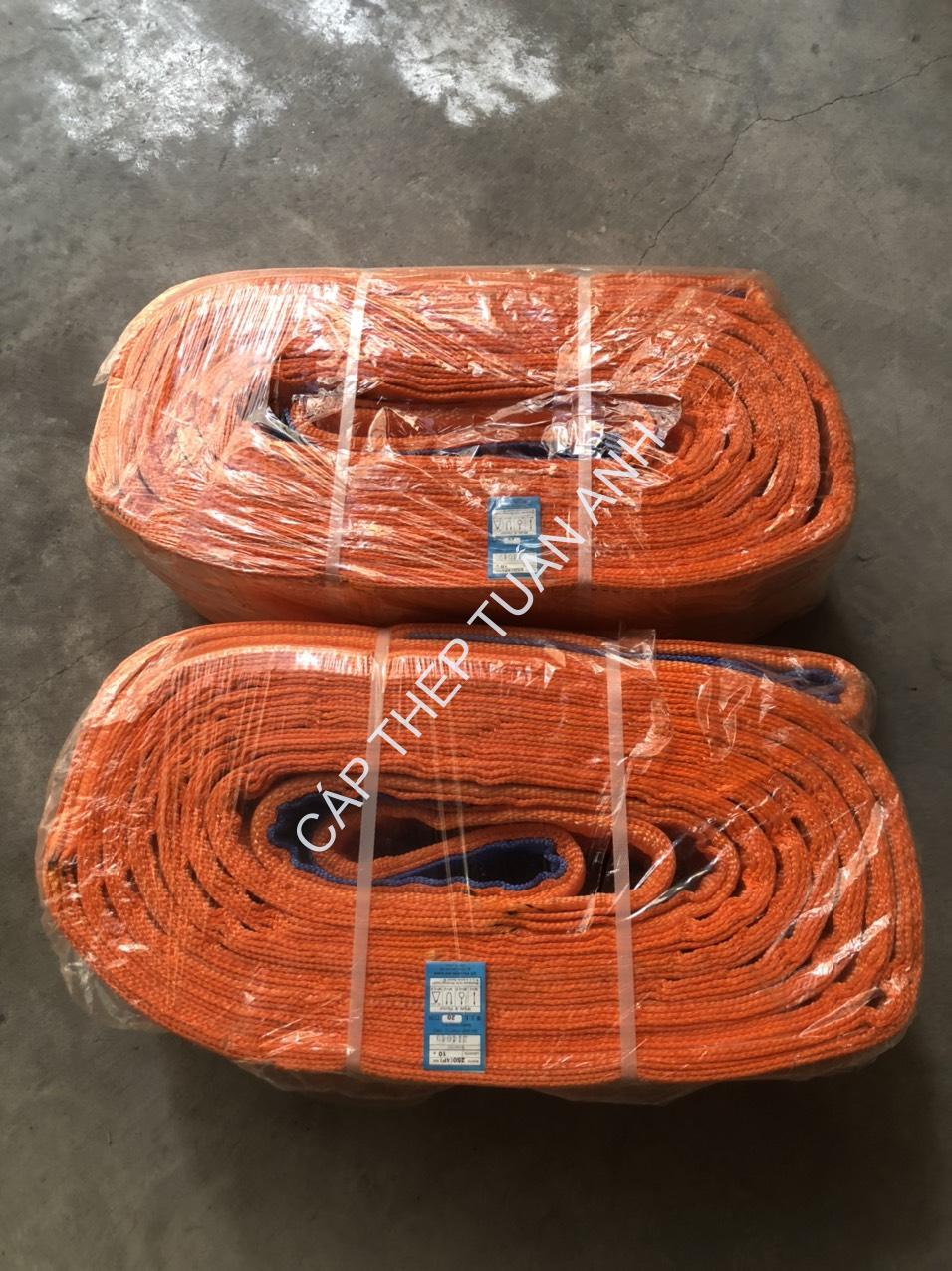 Dây cáp vải cẩu hàng 20 tấn cáp vải cẩu hàng 20 tấn