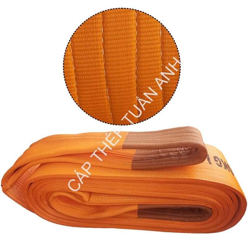 Dây cáp vải cẩu hàng 10 tấn 5 mét Dây cáp vải cẩu hàng 10 tấn
