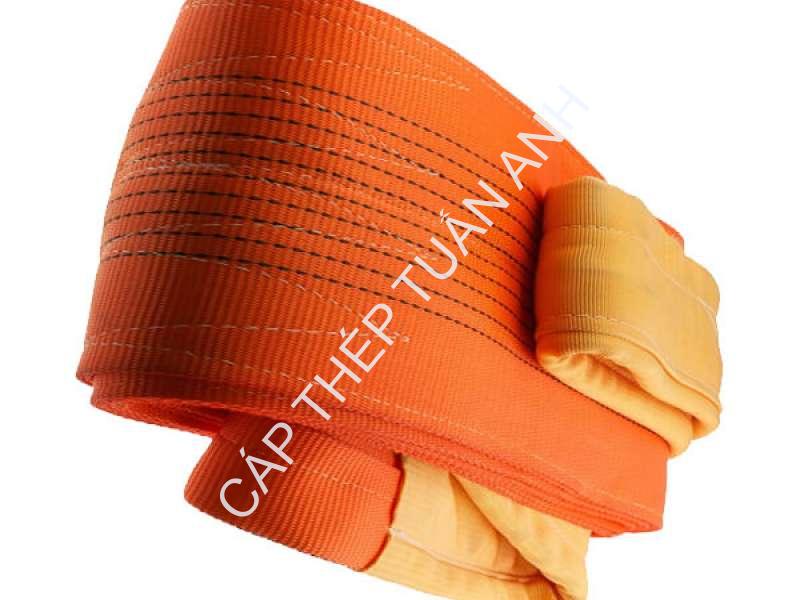 Dây cáp vải cẩu hàng 10 tấn 5 mét dây cáp vải cẩu hàng 10 tấn 4 mét