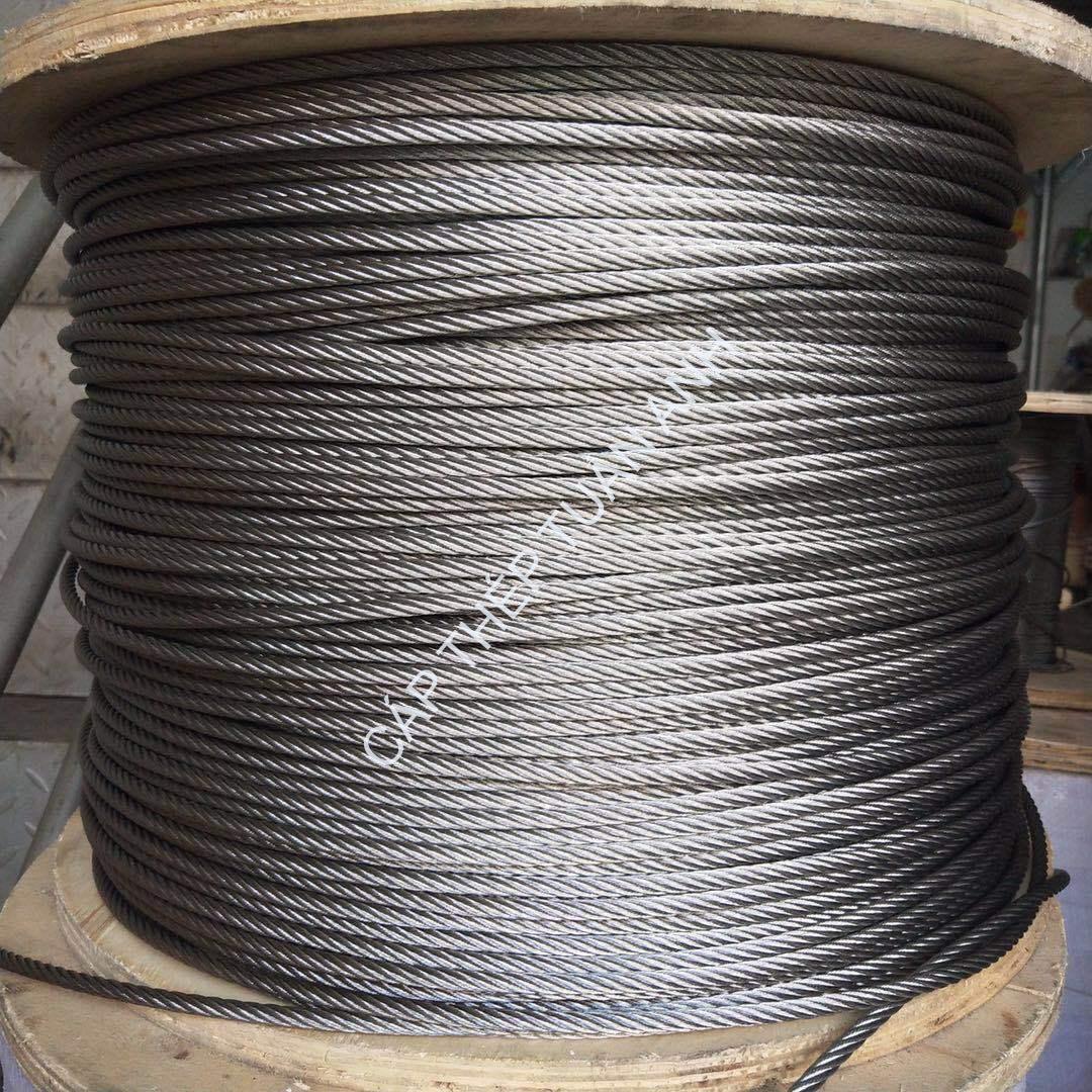 Dây cáp inox 304 phi 3mm Dây cáp inox 304 phi 3mm