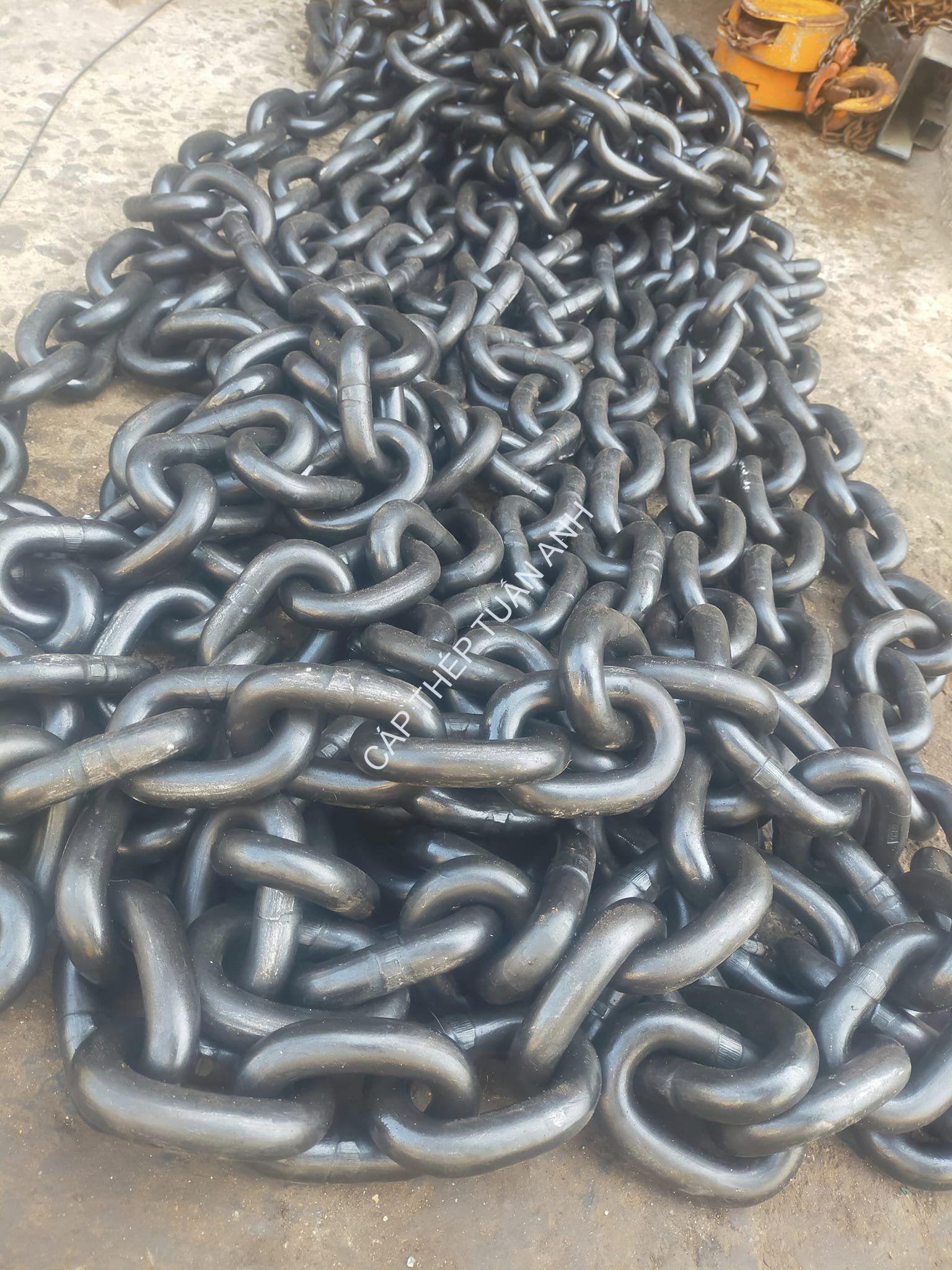 Giá dây xích chịu lực G80 dây xích chịu lực phi 20