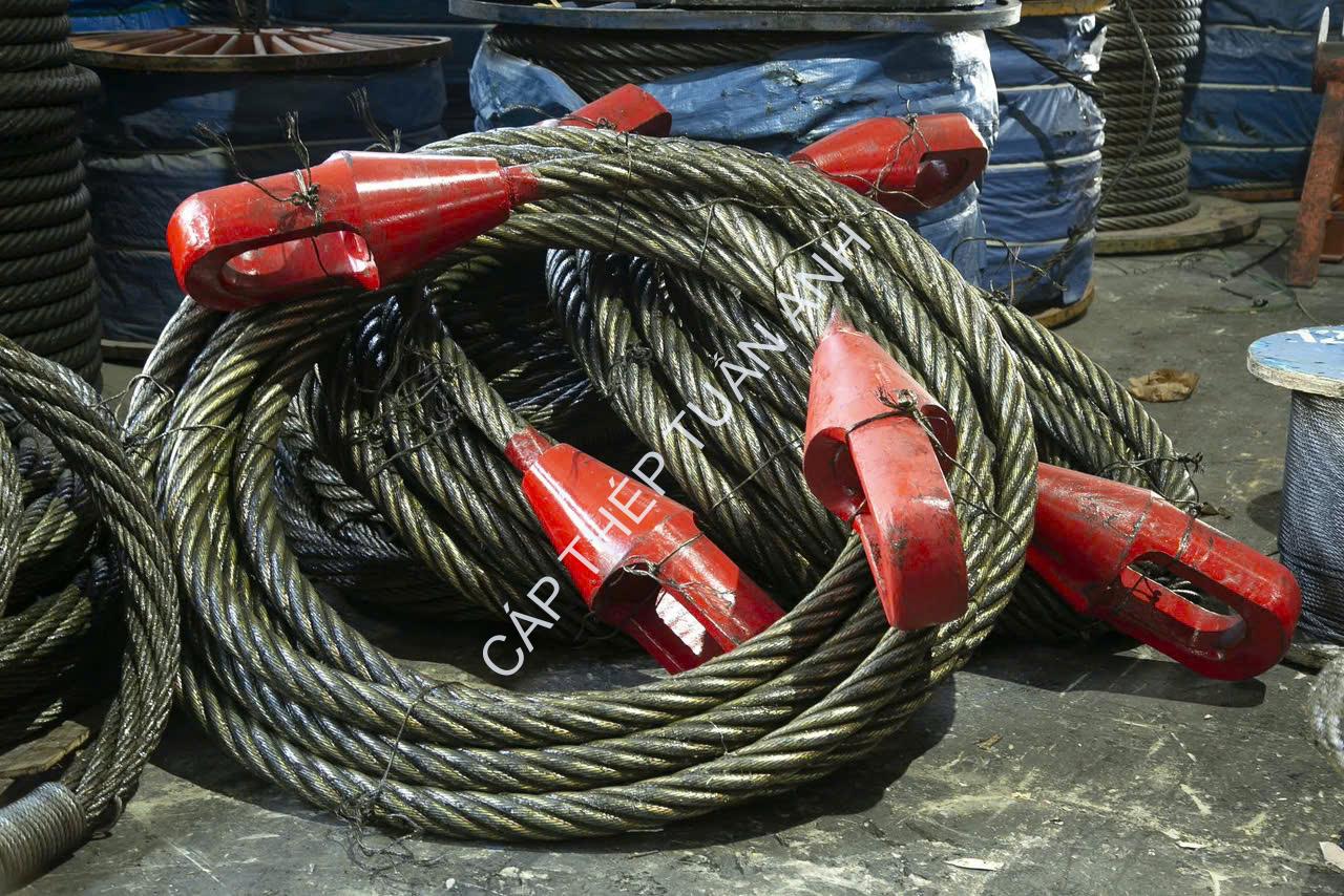 SLing cáp thép cẩu hàng